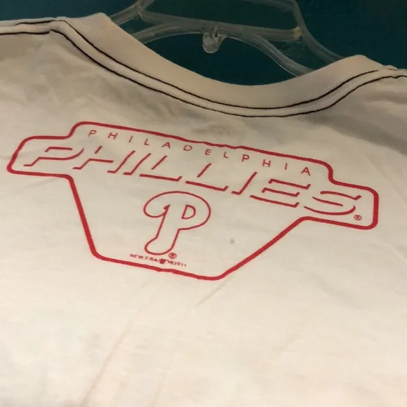 Philadelphia Phillies MLB Notebook Tee Shirt Men’s Large White - Picture 8 of 8